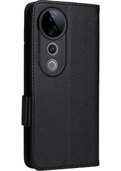 Vivo S19 Pro 5g Için Flip Case Cüzdan Kart Yuvaları Tutucu Yan Toka Pu (Yurt Dışından)