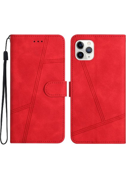IPhone 11 Için Flip Case Pro Max Flip Folio Cüzdan Pu Deri Tam Bilek (Yurt Dışından)