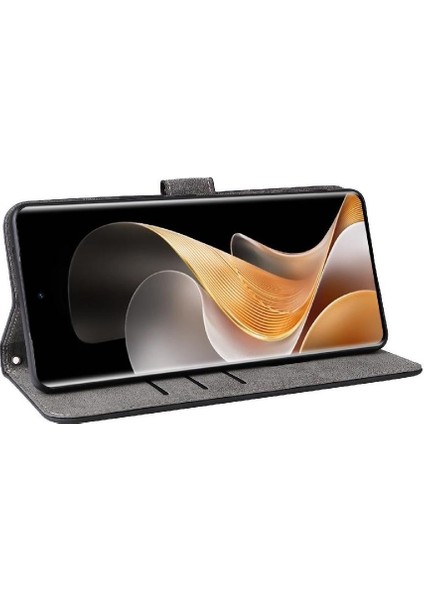 Vivo S19 Pro 5g Flip Folio Cüzdan Manyetik Kapatma Rfıd Engelleme Için Kılıf (Yurt Dışından)