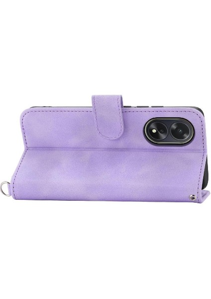 Oppo A38 4g Bileklik Darbeye Dayanıklı Kabartmalı Çoklu Kredi Için Flip Case (Yurt Dışından) fırsatları