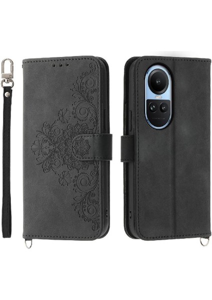 Oppo Oppo 10 5g Bileklik Kabartmalı Çoklu Kredi Kartı Için Flip Case (Yurt Dışından) indirimleri