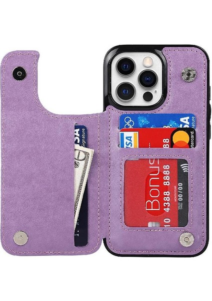 IPhone 15 Için Kart Tutucu Kılıf ile Cüzdan Pro Max Flip Darbeye Mandala (Yurt Dışından) fiyatları