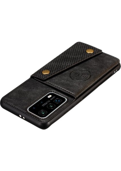 Cüzdan Kılıf Için Huawei P40 Buit Demir Kart Tutucu Cüzdan Kılıf Darbeye (Yurt Dışından) indirimleri