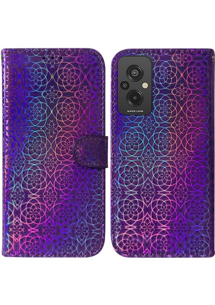 Xiaomi Redmi 11 Başbakan 4g Cüzdan Kılıf Standı Tutucu Glitter Kart (Yurt Dışından)