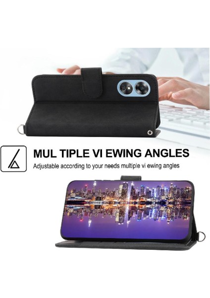 Oppo Oppo 8t Kabartmalı Bileklik Darbeye Çoklu Kredi Için Flip Case (Yurt Dışından) fırsatları