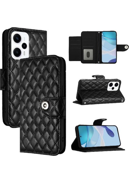 Xiaomi Poco X4 Gt 5g Kart Tutucu Bilek Şerit Cüzdan Kapak Şık (Yurt Dışından)