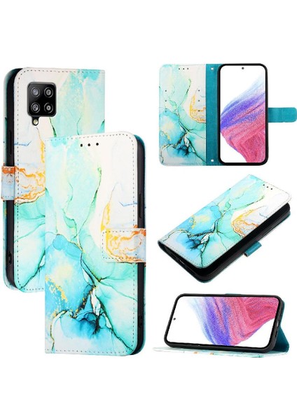 Samsung Galaxy Case Pu Deri Kickstand Mermer Desen Cüzdan Için Kılıf (Yurt Dışından) indirimleri