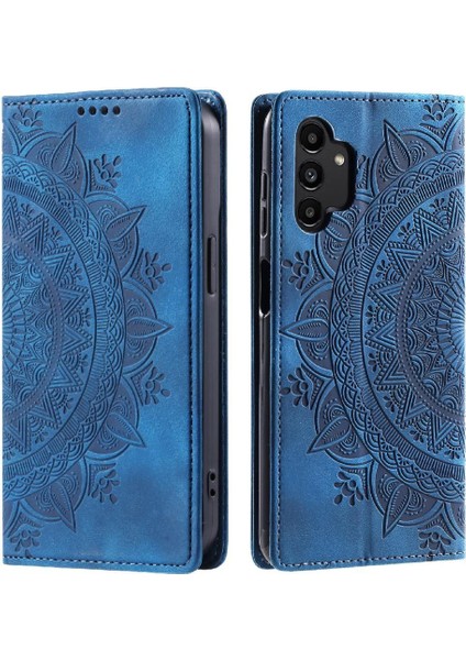 Samsung Galaxy A32 5g Pu Deri Yan Toka Darbeye Flip Case (Yurt Dışından)