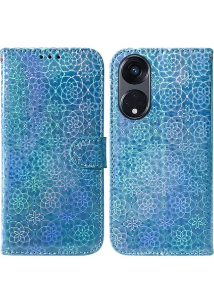 Oppo Için Kılıf Oppo 8t 5g Kart Yuvası Standı Tutucu Premium Pu Deri Cüzdan (Yurt Dışından)