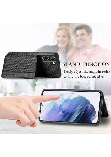 Samsung Galaxy S21 Artı Rfıd Engelleme Manyetik Kart Tutucu Standı (Yurt Dışından)