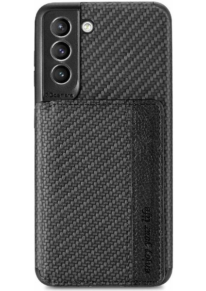 Samsung Galaxy S21 Artı Rfıd Engelleme Manyetik Kart Tutucu Standı (Yurt Dışından)