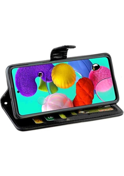 Samsung Galaxy A51 Için Flip Case Pu Deri Manyetik Kapatma Darbeye (Yurt Dışından)