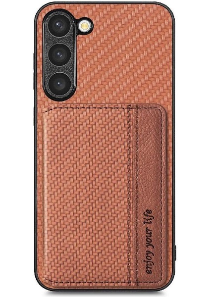 Samsung Galaxy S23 Manyetik Kart Tutucu Rfıd Engelleme Için Kılıf Komple (Yurt Dışından)