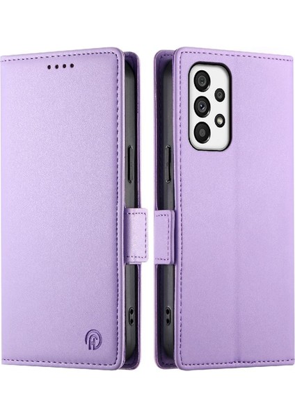 Samsung Galaxy A73 5g Kart Yuvaları Için Flip Case Günlük Kullanım Cüzdan Iş (Yurt Dışından)