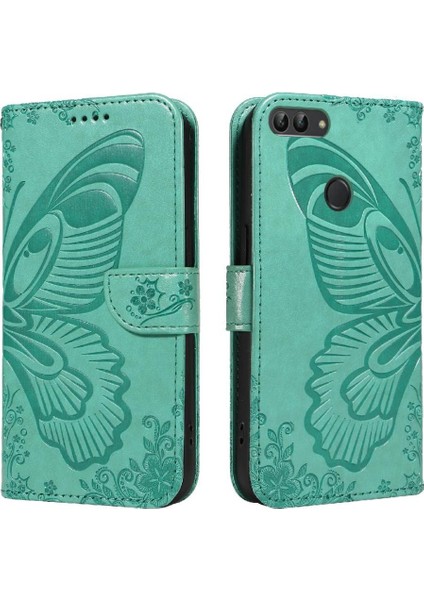 Huawei P Akıllı Yüksek Kaliteli Deri Ayrılabilir El Kayışı Için Flip Case (Yurt Dışından)