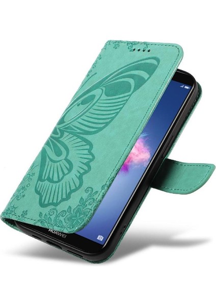 Huawei P Akıllı Yüksek Kaliteli Deri Ayrılabilir El Kayışı Için Flip Case (Yurt Dışından)