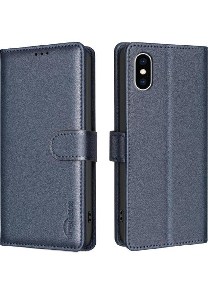 IPhone Xs Max Cüzdan Manyetik Kart Tutucu Kickstand Rfıd Pu Için Flip Case (Yurt Dışından) indirimleri