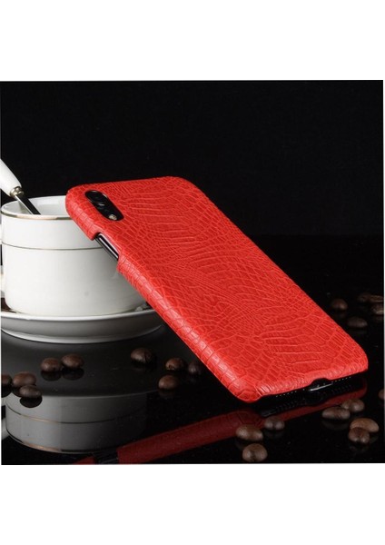 IPhone Xr Klasik Timsah Moda Anti Scratch Için Şık Klasik Durumda (Yurt Dışından) modelleri