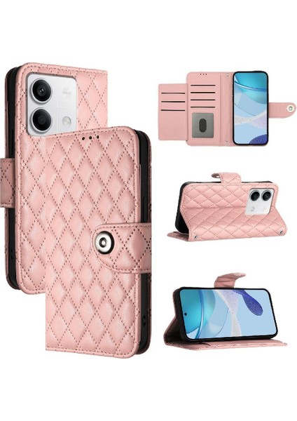 Xiaomi Redmi Not 13 Için Kılıf 5g Kart Tutucu Bilek Şerit Darbeye Cüzdan (Yurt Dışından)