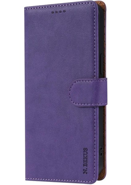 IPhone 14 Için Flip Case Pro Anti Kayma Kart Yuvaları Manyetik Kapatma Yan (Yurt Dışından) fırsatları