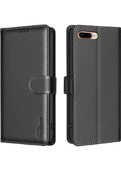 Mays Shop IPhone 6 Için Flip Case Artı/6s Artı Kart Tutucu Kickstand Manyetik Cüzdan (Yurt Dışından)