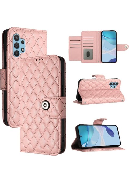 Samsung Galaxy A32 4g Cüzdan Kapak Kart Tutucu Bilek Şeridi Için Kılıf (Yurt Dışından) indirimleri