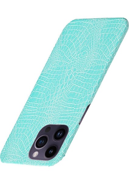 Şık Klasik Kılıf IPhone 14 Pro Max Klasik Timsah Moda Kapak (Yurt Dışından) modelleri
