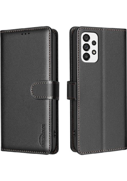 Samsung Galaxy A73 5g Rfıd Engelleme Cüzdan Kart Tutucu Pu Için Flip Case (Yurt Dışından) indirimleri