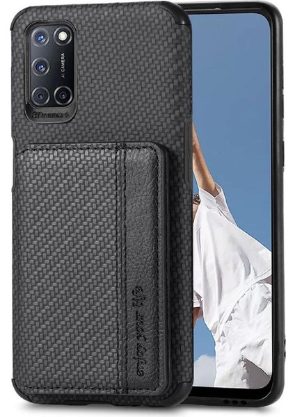 Oppo OPPO/A72/A92 Stand Fonksiyonu Için Komple Kamera Güvenlik Rfıd Kartı (Yurt Dışından)