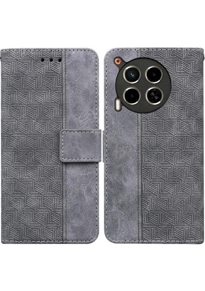 Tecno Camon Için Flip Case 30 4g/5g Flip Folio Kickstand Özelliği Cüzdan Pu (Yurt Dışından)