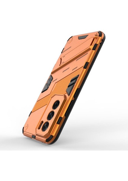 Oppo Oppo 12 Pro 5g Için Kickstand Koruyucu Kapak Sağlam Askeri (Yurt Dışından) modelleri