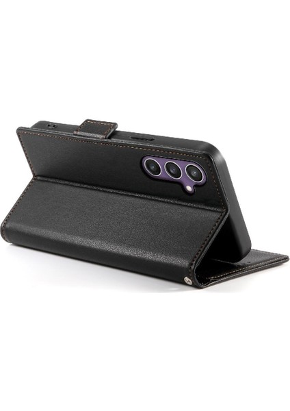 Samsung Galaxy S24 Kart Yuvaları Için Flip Case Iş Günlük Kullanım Cüzdan Flip (Yurt Dışından) fırsatları