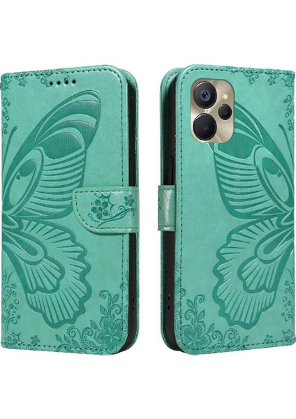 Kredi Kartı Yuvası Ayrılabilir El Kayışı ile Reamle 9i 5g Için Flip Case (Yurt Dışından)