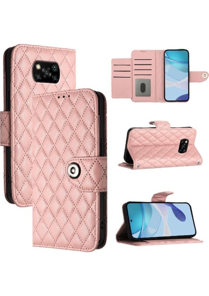 Xiaomi Poco X3/x3 Nfc Cüzdan Kapak Bilek Şeridi Darbeye Şık (Yurt Dışından)