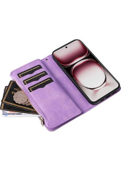 Oppo Oppo 12 Pro 5g Dokuz Kart Yuvaları Iki Renkli Dikiş Kickstand Için Kılıf (Yurt Dışından) fırsatları