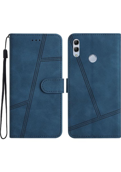 Onur Için Flip Case 10 Lite Flip Folio Bilek Kayışı Cüzdan Pu Deri Kart (Yurt Dışından)