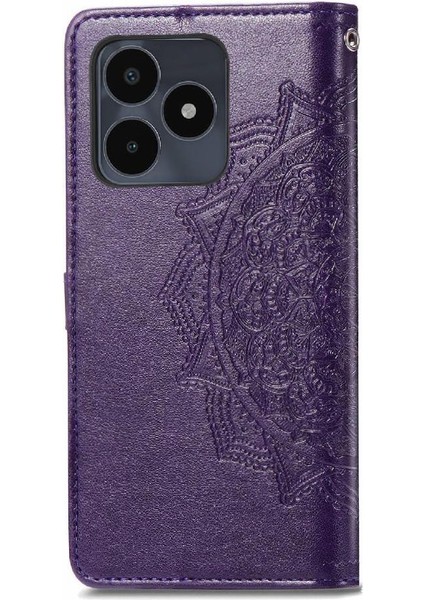 Realme Not 50 Için Flip Case Deri Kılıf Kapak Basit Iş (Yurt Dışından) fırsatları