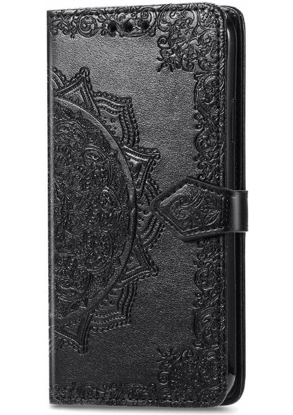 Xiaomi Poco F6 Deri Kılıf Için Flip Case Zarif Desen Kapak Çevirin (Yurt Dışından)