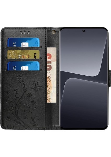 Xiaomi Redmi Not 13 4g Pu Deri Kickstand Manyetik Kart Için Filp Durumda (Yurt Dışından) fiyatları