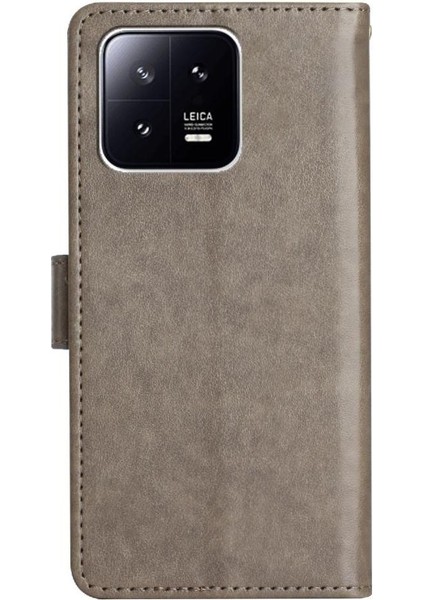 Xiaomi Redmi Not 13 4g Pu Deri Kickstand Manyetik Kart Için Filp Durumda (Yurt Dışından) modelleri