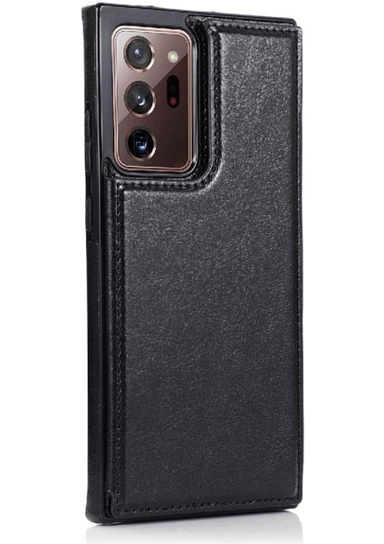 Kart Tutucu Kart Yuvaları ile Samsung Galaxy Not 20 Ultra Için Cüzdan Kılıf (Yurt Dışından)