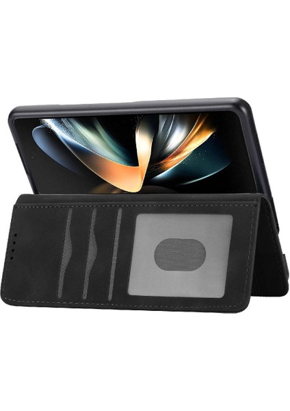 Samsung Galaxy Z Için Flip Case Fold 5 Premium Bileklik Kart Yuvaları Kapatma (Yurt Dışından) fiyatları