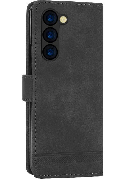 Samsung Galaxy Z Için Flip Case Fold 5 Premium Bileklik Kart Yuvaları Kapatma (Yurt Dışından) modelleri
