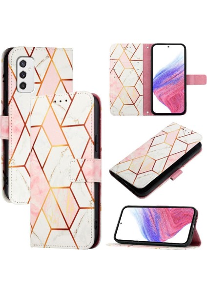 Samsung Galaxy M52 5g Mermer Desen Kickstand Cüzdan Pu Deri (Yurt Dışından) indirimleri