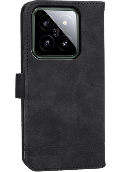 Xiaomi 14 Bileklik Manyetik Kapatma Nakit Cep Kart Yuvaları Için Flip Case (Yurt Dışından) indirimleri