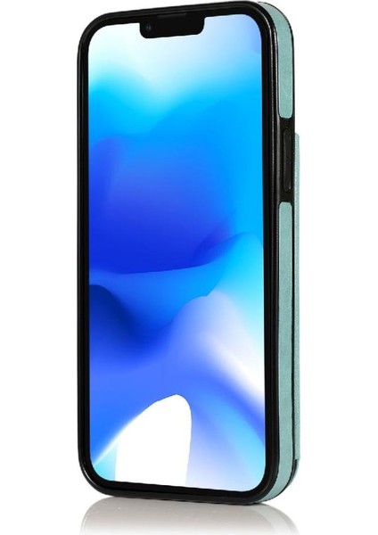 IPhone 15 Için Kart Tutucu Kılıf ile Cüzdan Çevirme Darbeye Dayanıklı Kabartmalı Çift (Yurt Dışından) fırsatları
