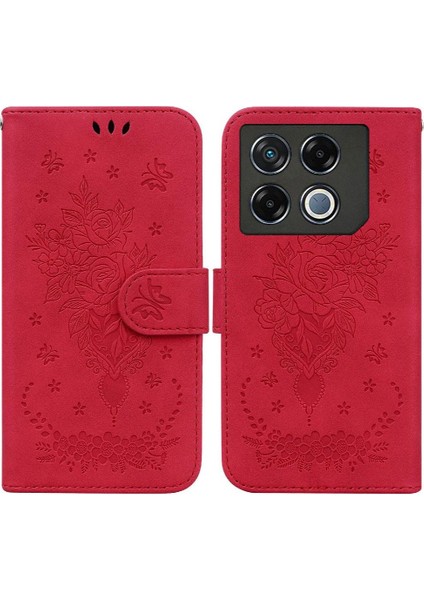 Infinix Gt 20 Pro 5g Kickstand Kart Yuvaları Için Kılıf Cüzdan Kılıf Flip Pu (Yurt Dışından)