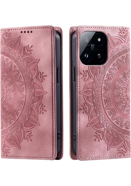 Xiaomi 13 Için Kılıf Yan Toka Pu Deri Darbeye Kapak Çevirin Kart (Yurt Dışından)