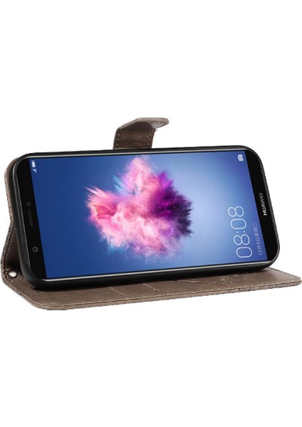 Huawei P Akıllı Yüksek Kaliteli Deri Ayrılabilir El Kayışı Için Flip Case (Yurt Dışından)