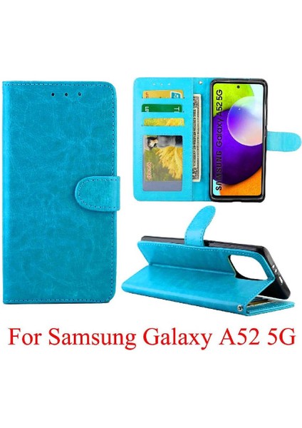 Samsung Galaxy Flip 5g Darbeye Pu Deri Kickstand Kart Için Flip Case (Yurt Dışından) modelleri